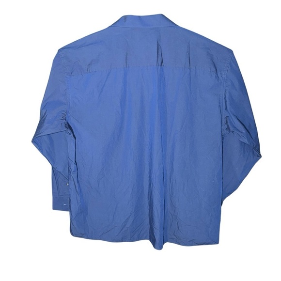 EUC Kenneth Cole Men’s Unlisted 2 XL LS Royal Blue Dress Shirt 18-18 1/2 36/37 - Picture 2 of 6
